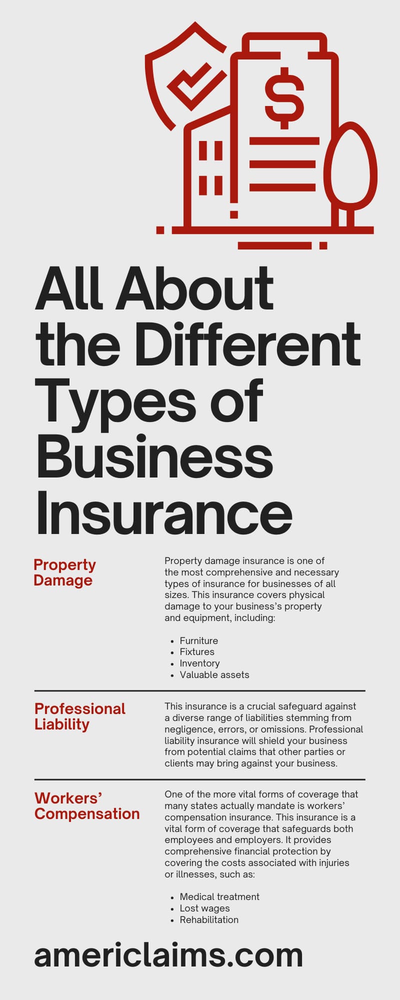 All About the Different Types of Business Insurance